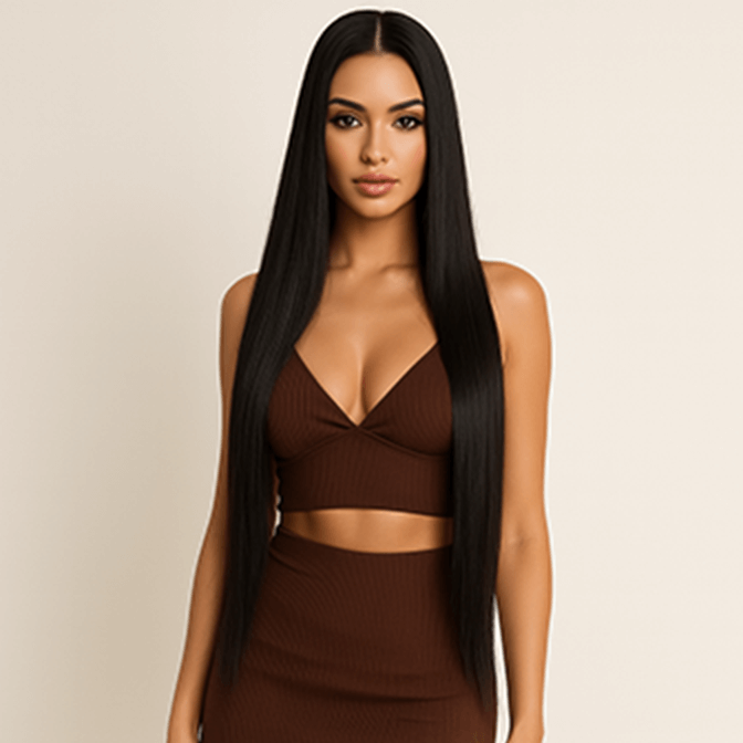 10A V-Tip Silky Straight #1001