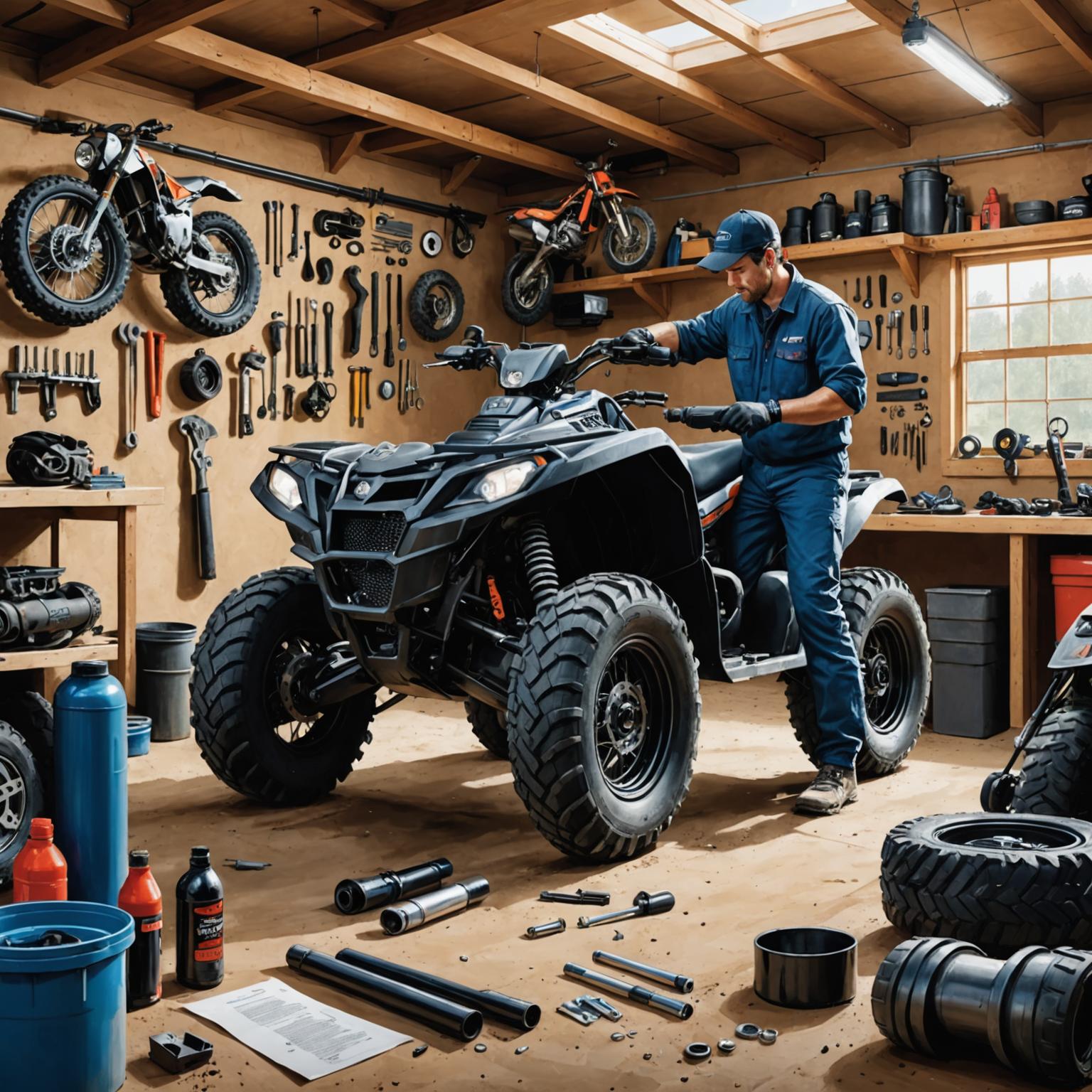 La importancia de un amortiguador de calidad para los ATV y las motocicletas