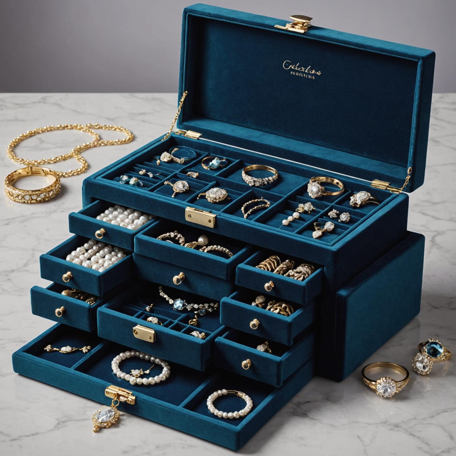 Jewelry Storage Box, jewelry storage box, jewelry organizer, jewelry box with drawers