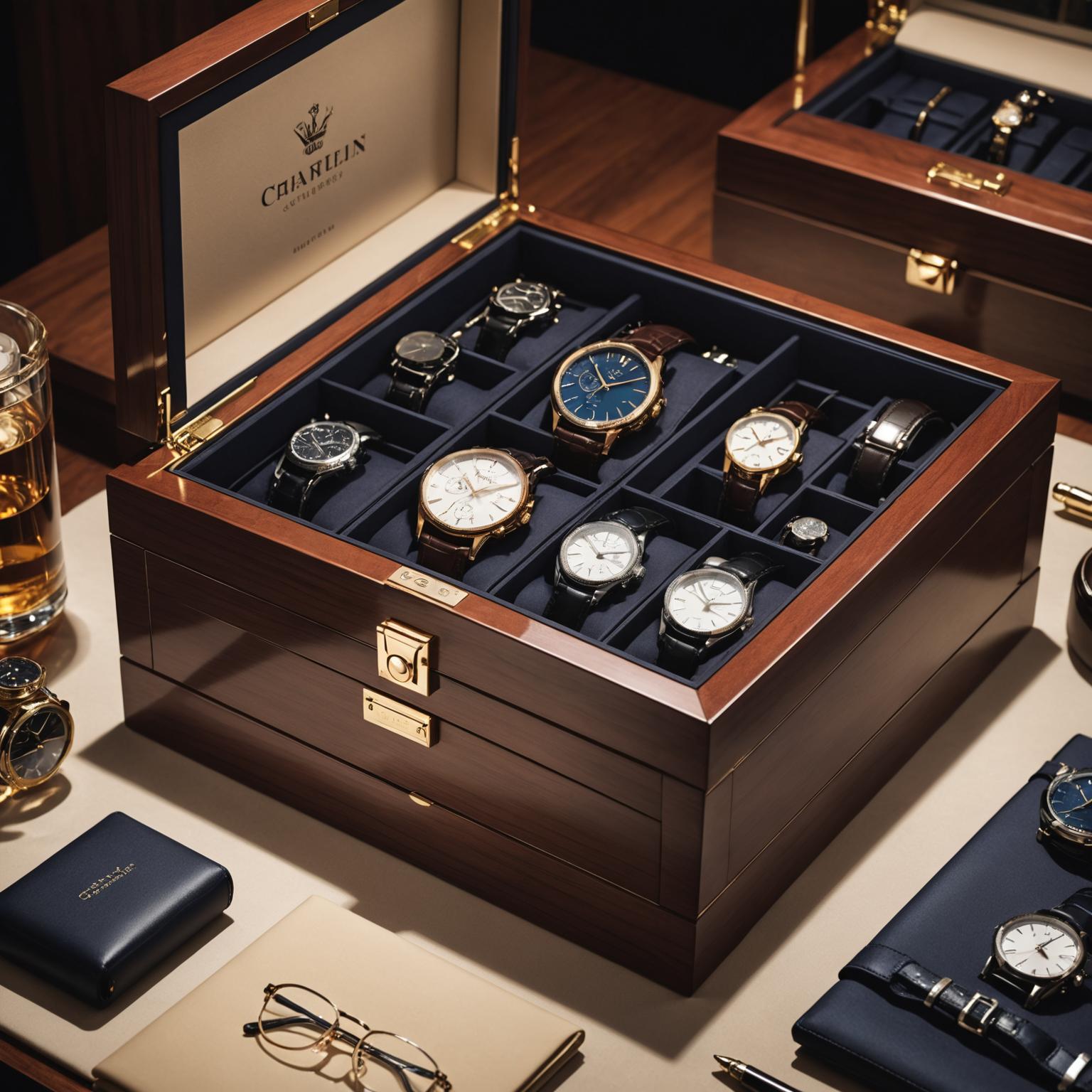 Sophisticated Watch Storage Box: Elegance Unveiled