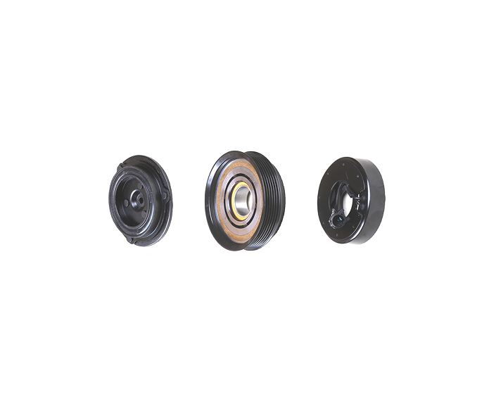 Pressure Distribution in Auto AC Clutch Friction Plates