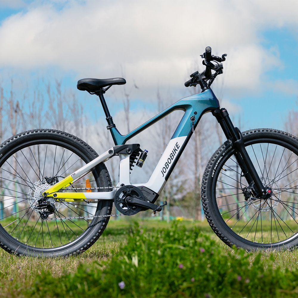 Elcykel i kolfiber