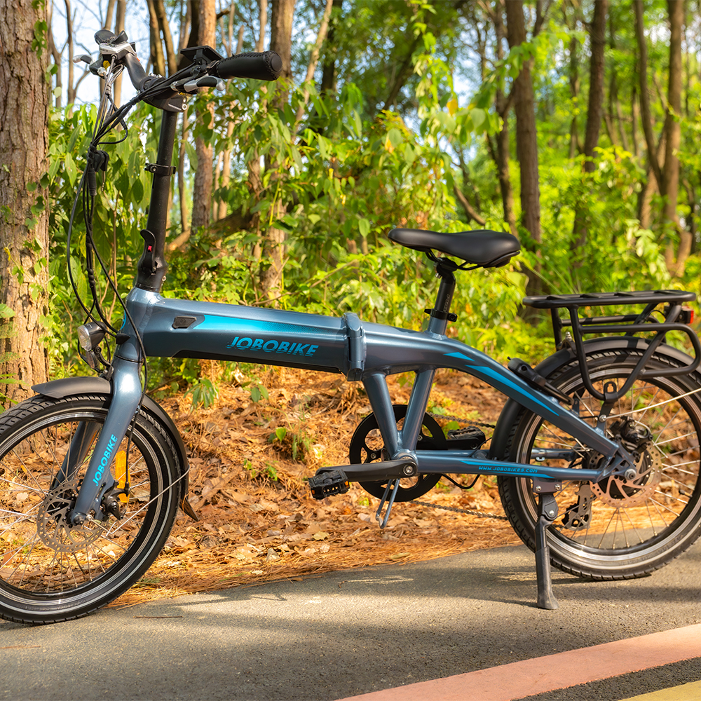 Mini -hopfällbar E -cykel