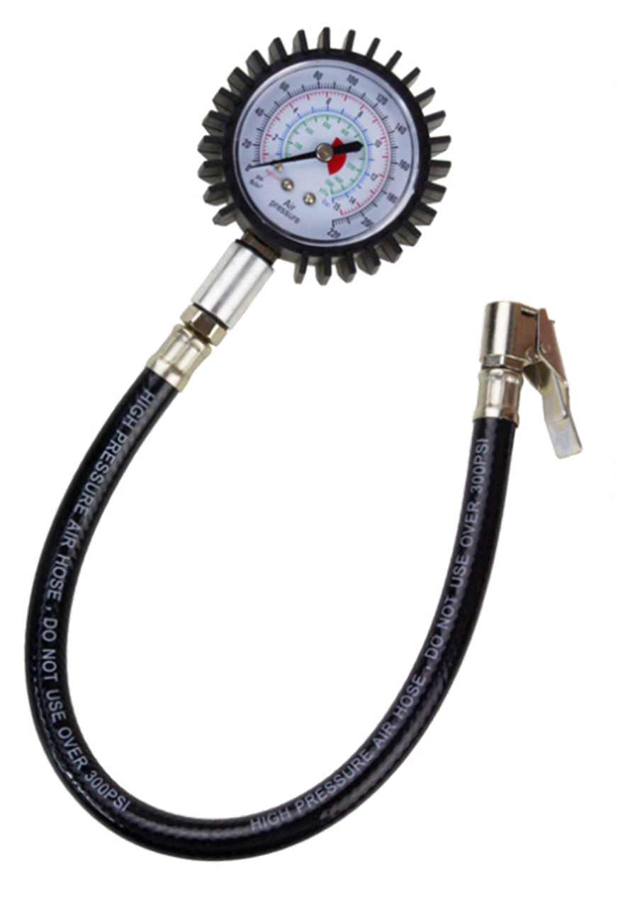 2.5" Dial Tire Pressure Gauges For Cars Motorcycles