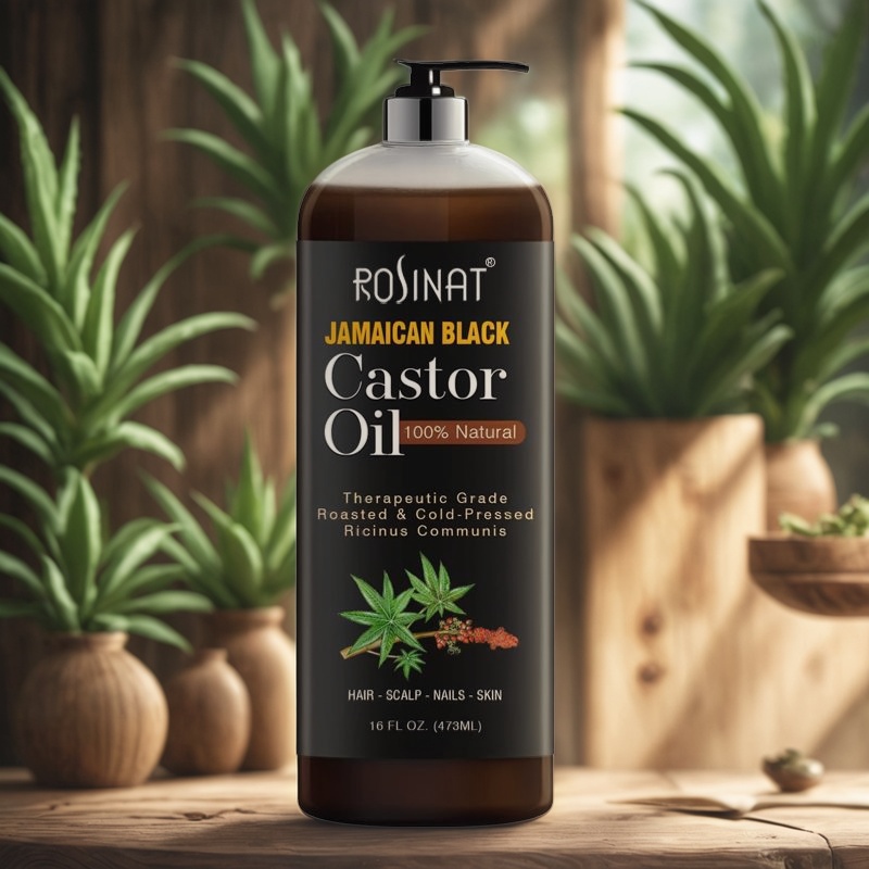 óleo de rícino para cabelo