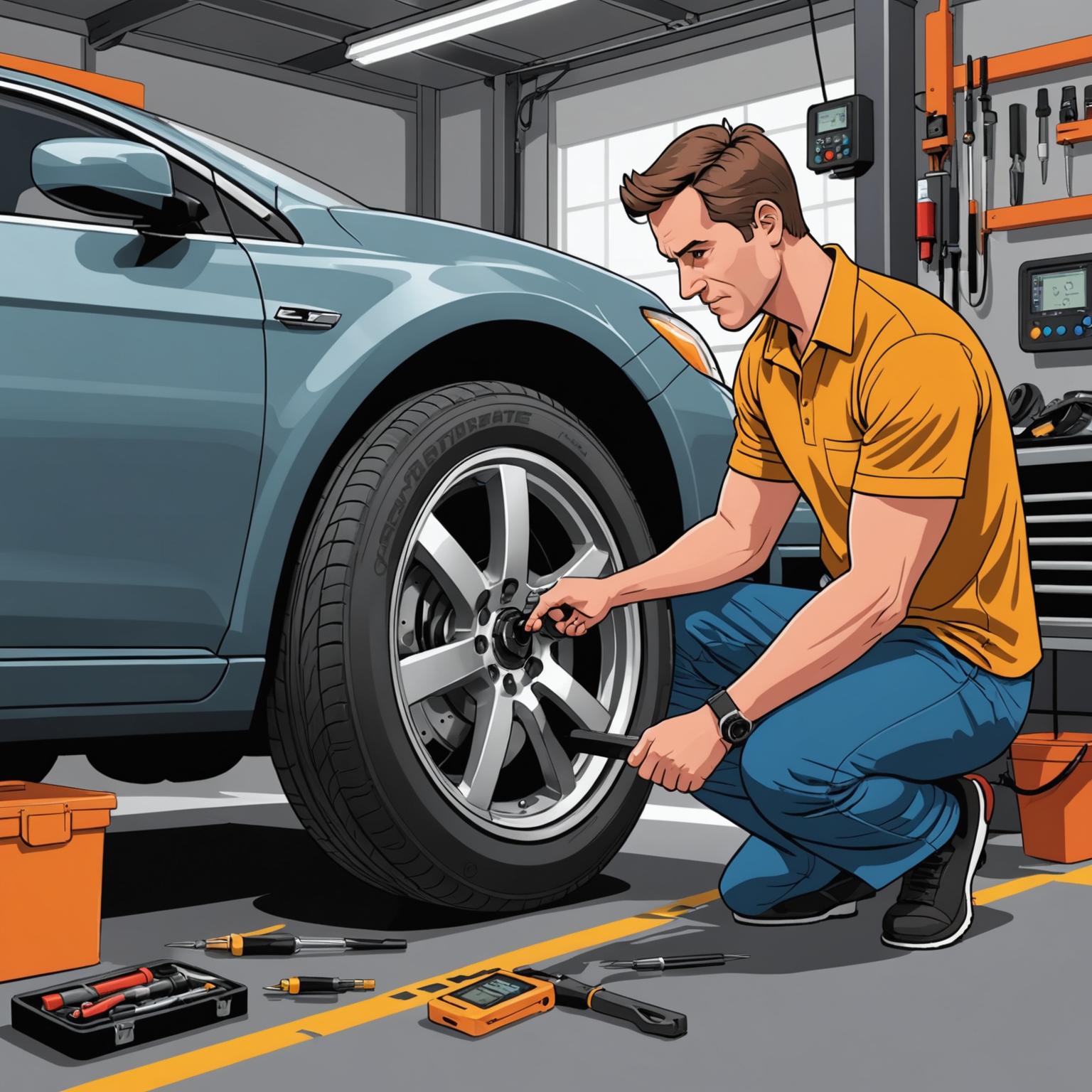 tire tread depth gauge