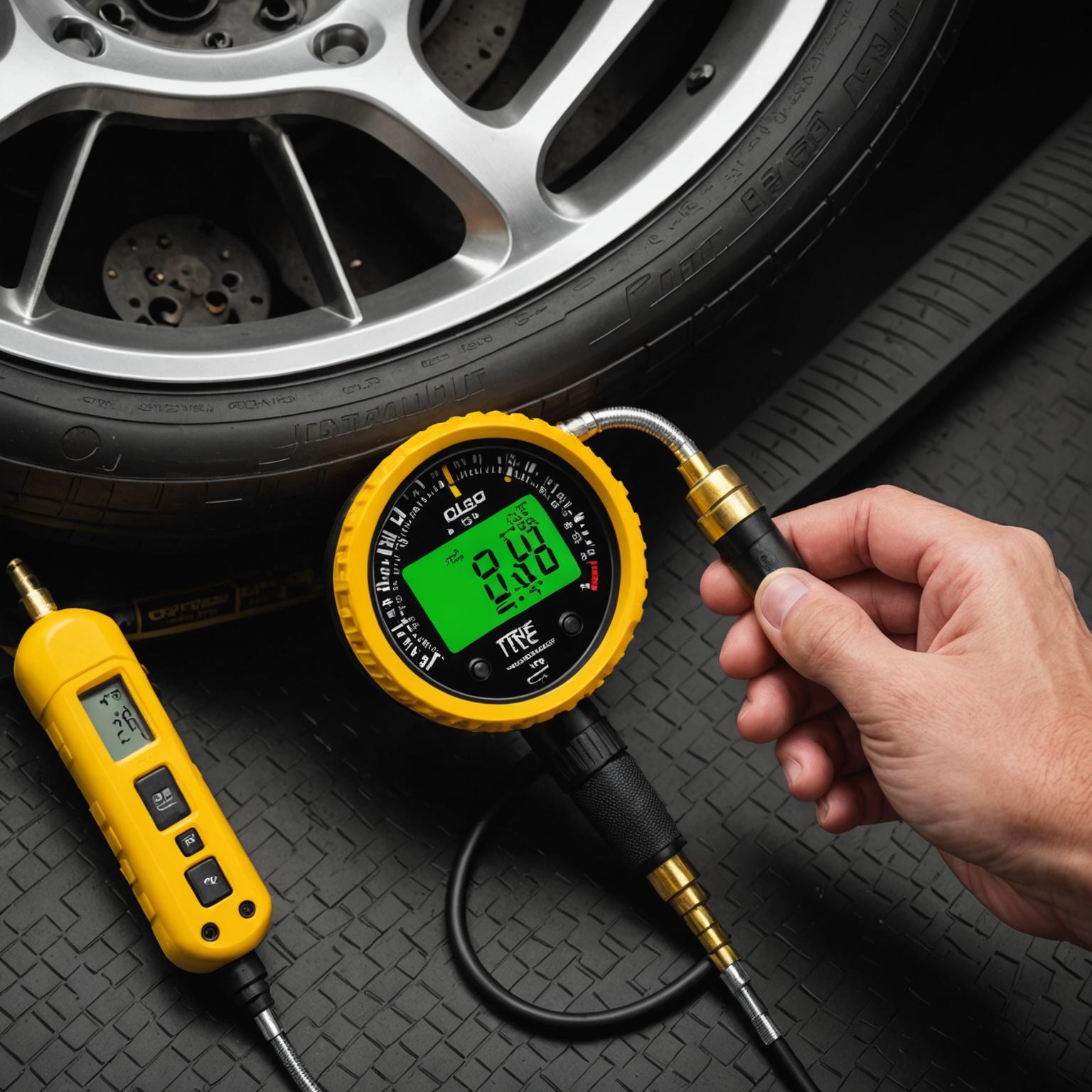 tire inflator gauge