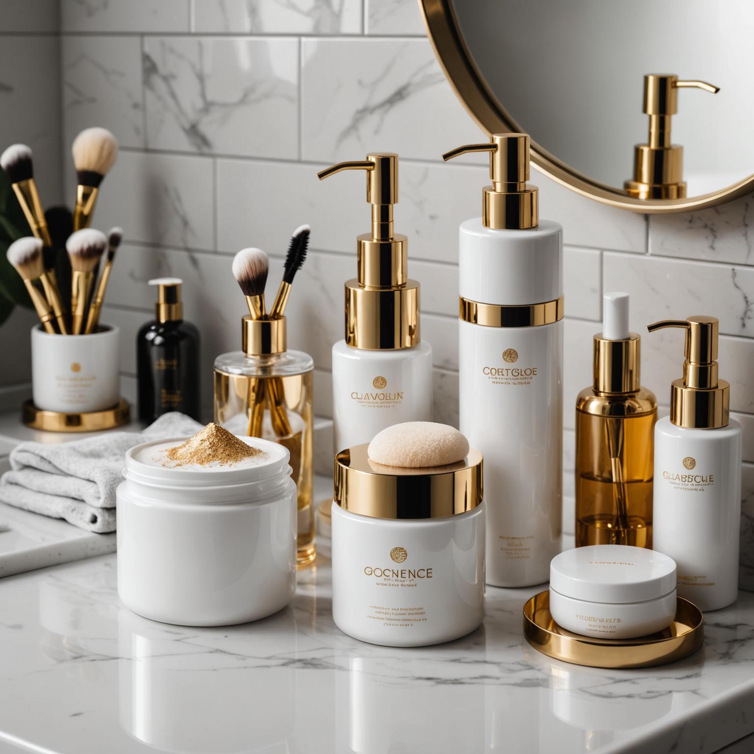 Флаконы Essence, косметические средства, средства по уходу за кожей