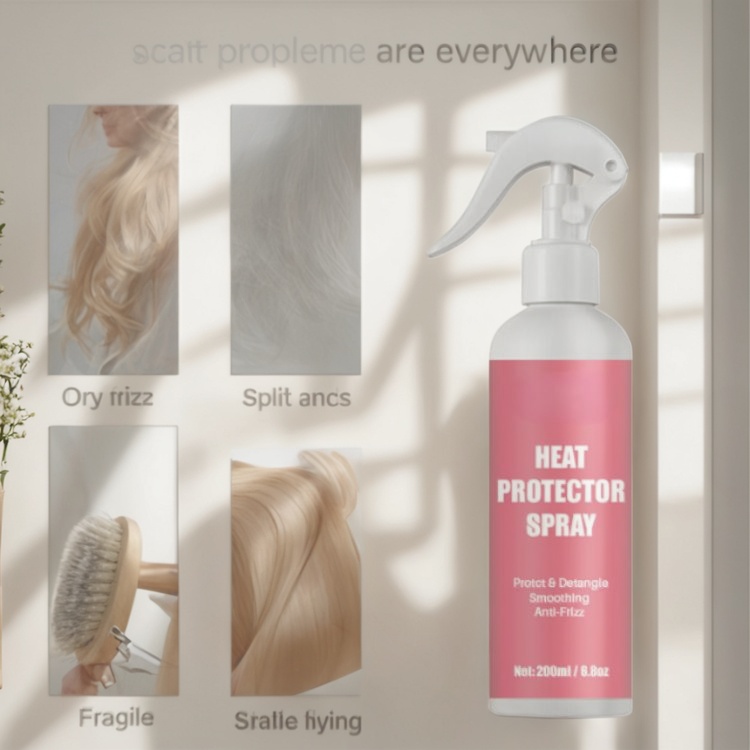 Hitzeschutz für das Haar