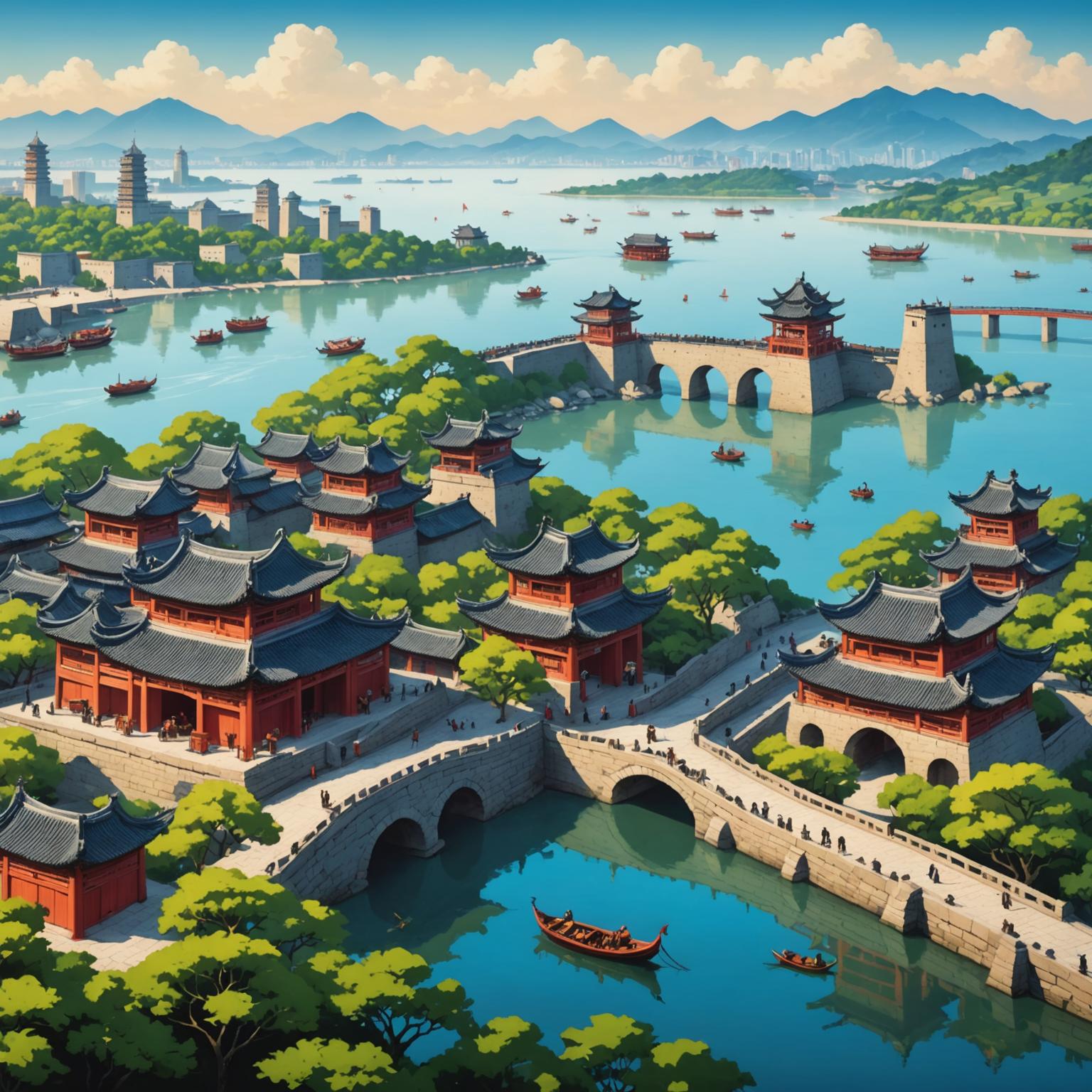 Ville de Cixi du Zhejiang