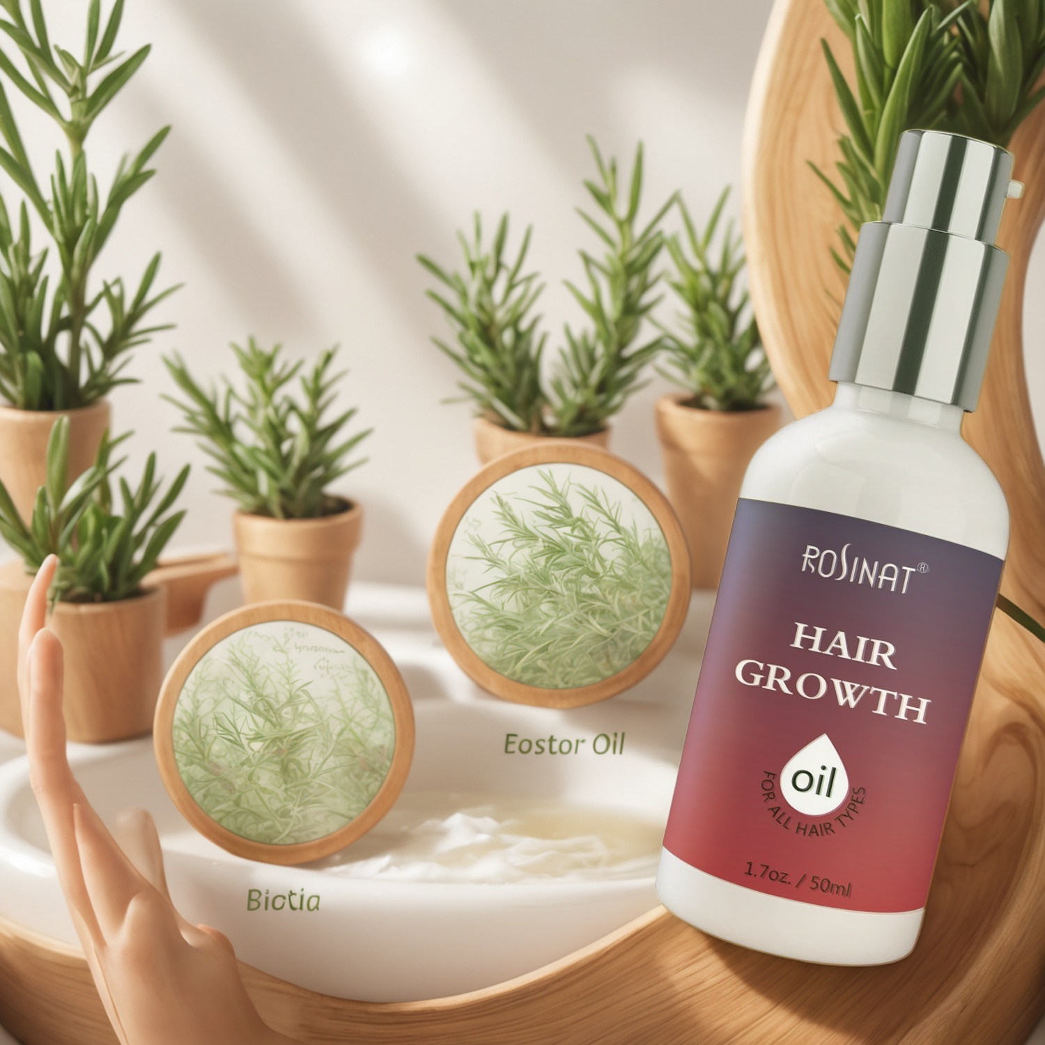 private label hair growth oil