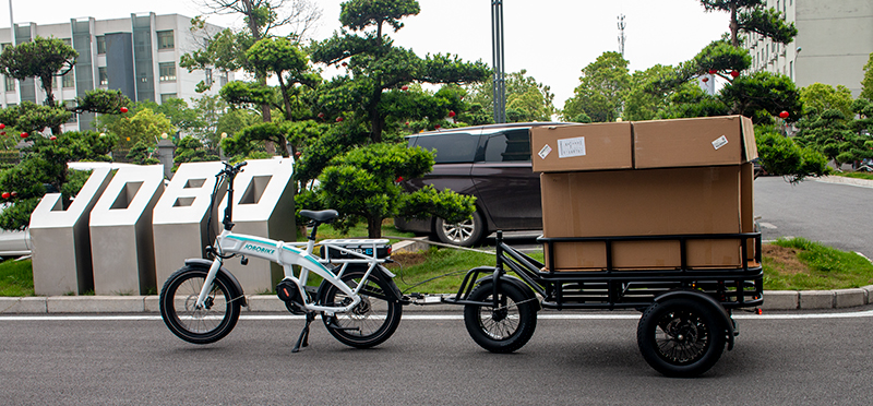 Urban last-elcykel: Byggd för riktiga stadsuppgifter, inte bara pendling