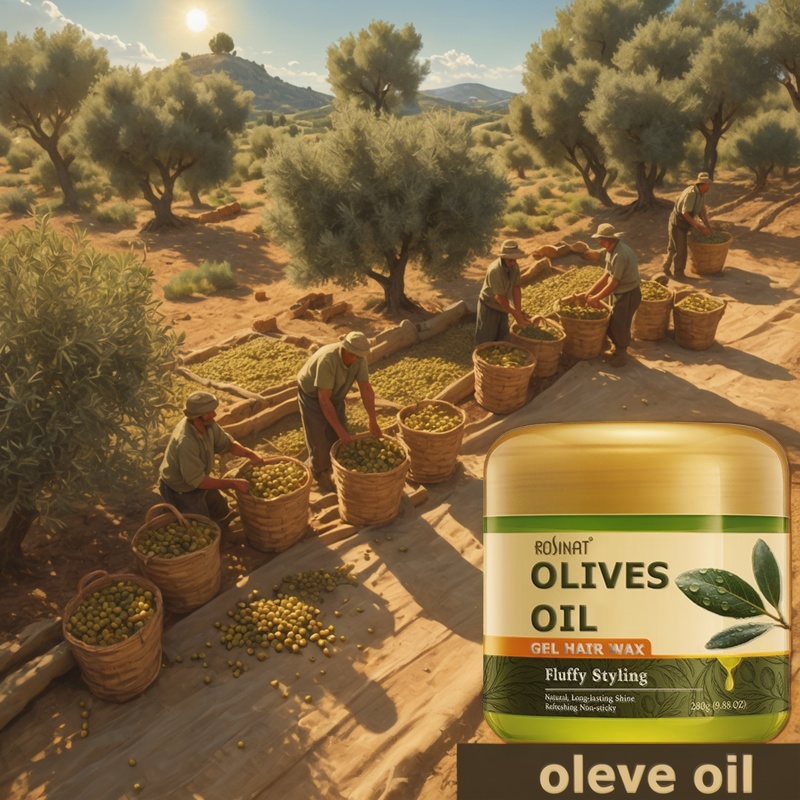 olive oil hair wax