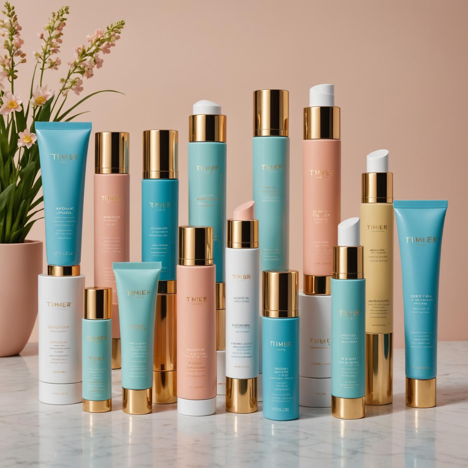 tubo cosmético embalagem de tubo plástico cosmético 10ml