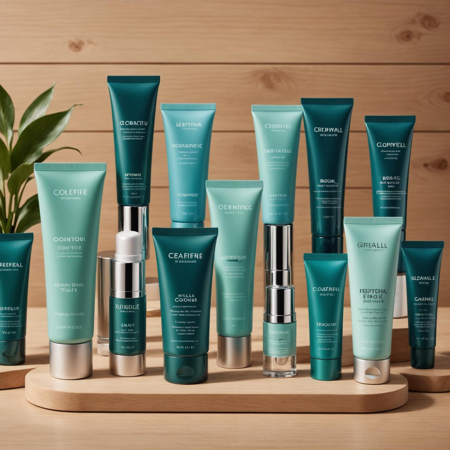 tubo cosmético tubos cosméticos prateados