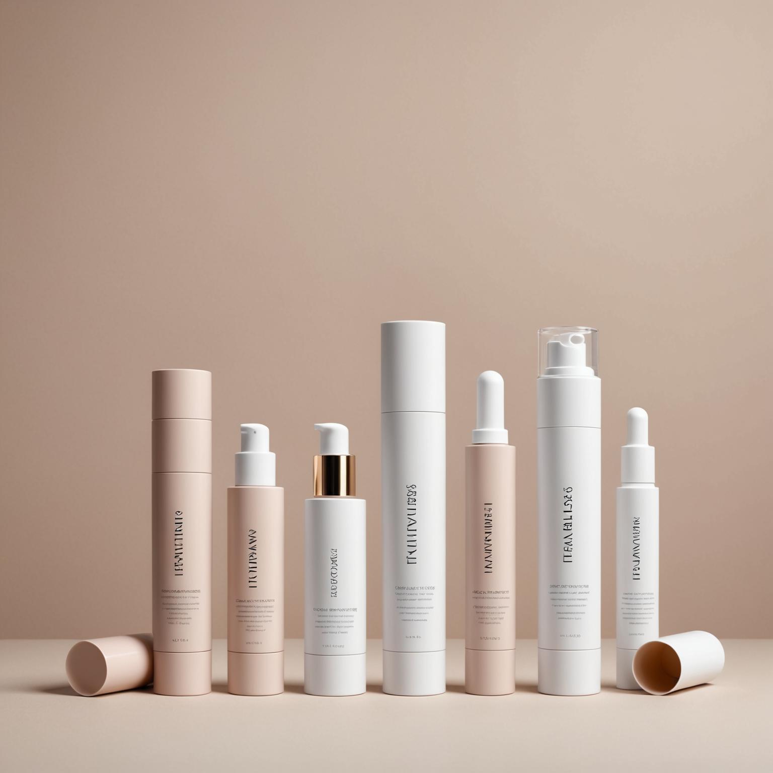 Tubo cosmético, embalagem de tubo para cosméticos