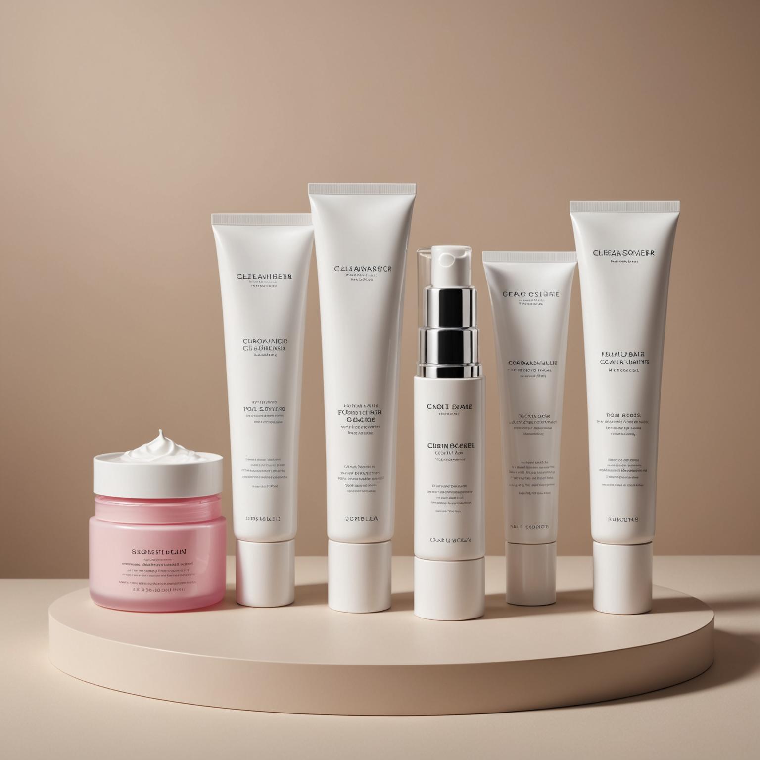 Pedido al por mayor de tubos cosméticos