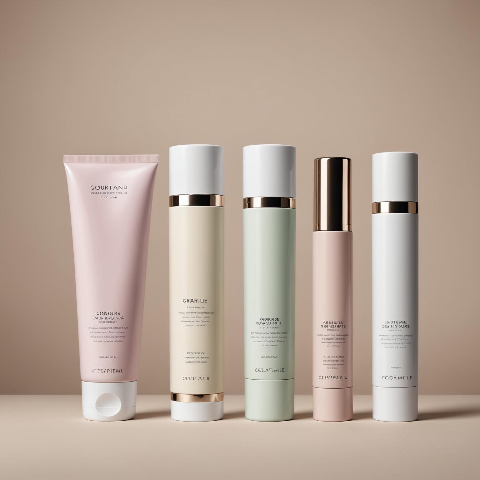 Tube cosmétique tubes cosmétiques en aluminium