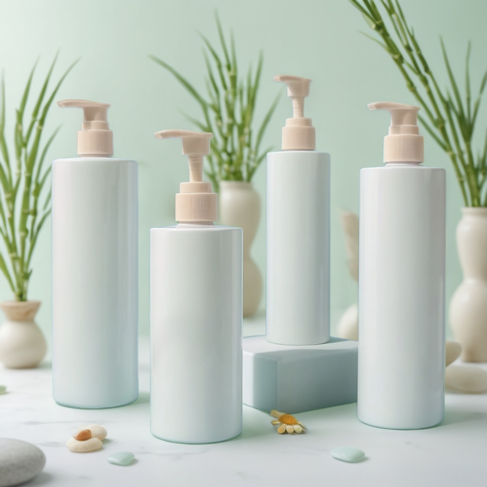 frasco de loção, embalagem de loção, frasco de loção de plástico, frasco de cosmético, frasco de loção de luxo