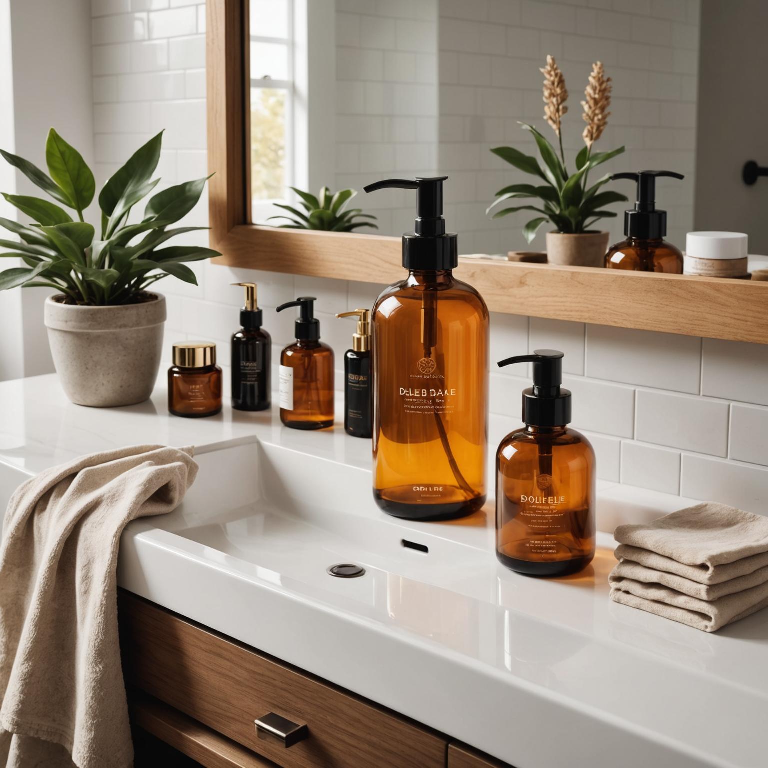 frasco de maquiagem portátil