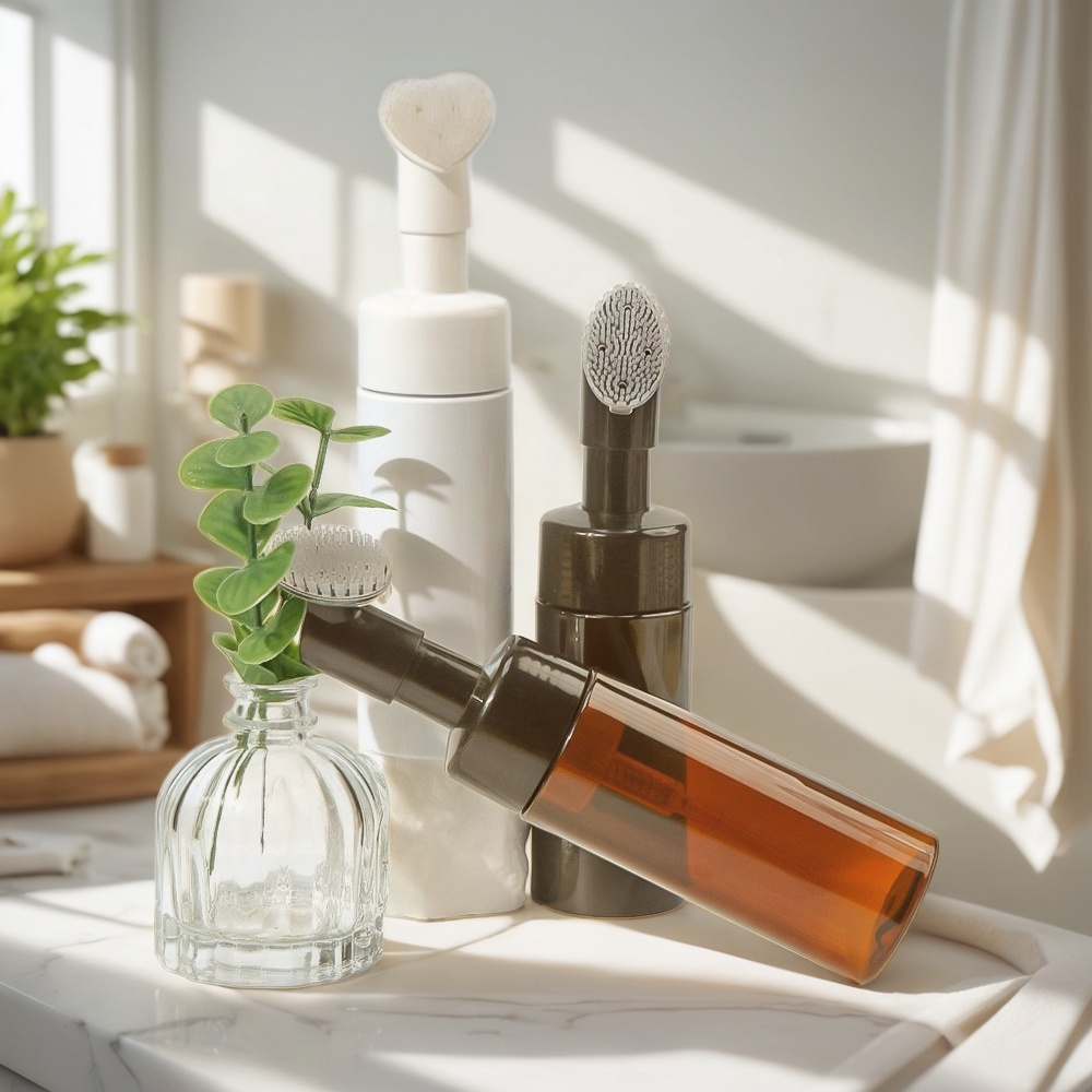 Bouteille de pompe à mousse Bouteille de pompe à mousse Bouteille de mousse Pompe Bouteille de mousse Pompe Bouteille de savon mousse 500 ml et pompe