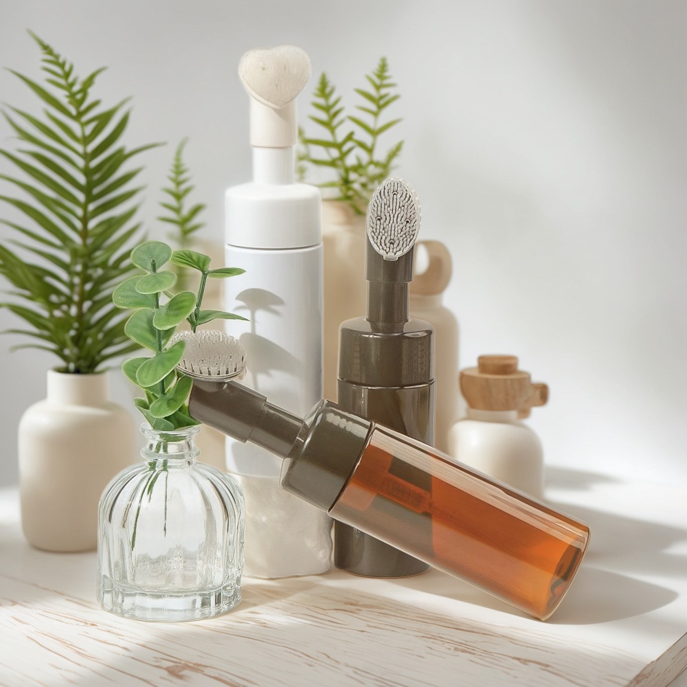 Bouteille de pompe à mousse Bouteille de pompe à mousse Bouteille de mousse Pompe Bouteille de mousse Pompe Bouteille de savon mousse 500 ml et pompe