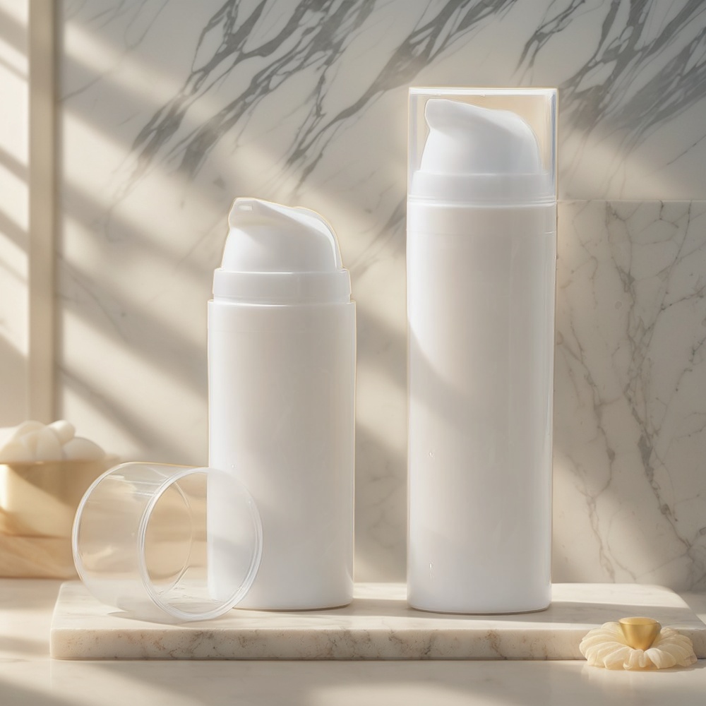 garrafas sem ar, garrafas com bomba sem ar de 50ml, garrafas com bomba sem ar de 30ml, garrafas com bomba sem ar de 100ml, garrafas com bomba sem ar transparentes