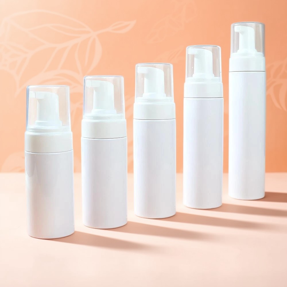 Flacons à pompe en mousse Conteneurs de mousse cosmétique Flacons cosmétiques végétaliens Technologie de pompe airless Flacons en mousse de couleur personnalisée