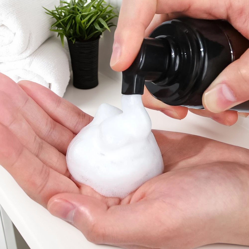 Botella con bomba de espuma, mejores botellas con bomba de espuma, diseño de botella con bomba de espuma, proveedores de botellas con bomba de espuma.