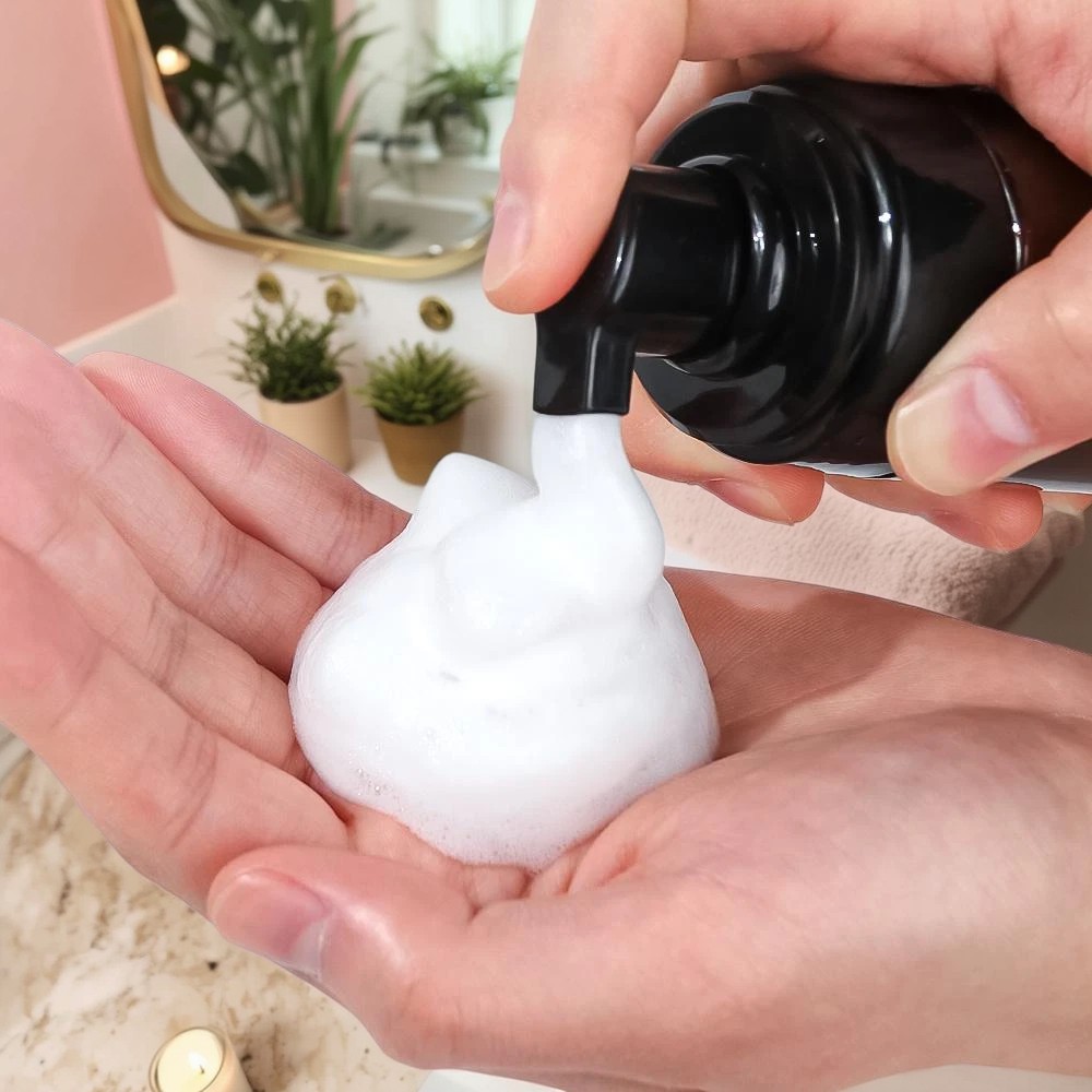 Botella con bomba de espuma, mejores botellas con bomba de espuma, diseño de botella con bomba de espuma, proveedores de botellas con bomba de espuma.