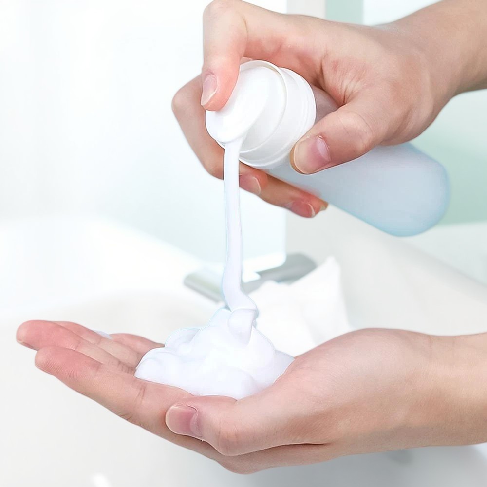 Diseño innovador de botella de espuma para soluciones de cuidado de la piel