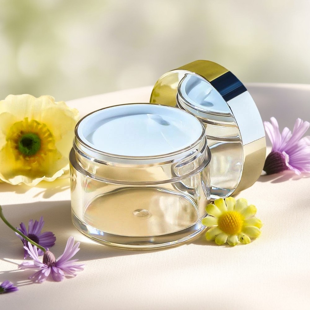 Potes de plástico para cosméticos Potes de plástico para cosméticos Potes de cosméticos Potes de cosméticos vazios Potes de cosméticos personalizados