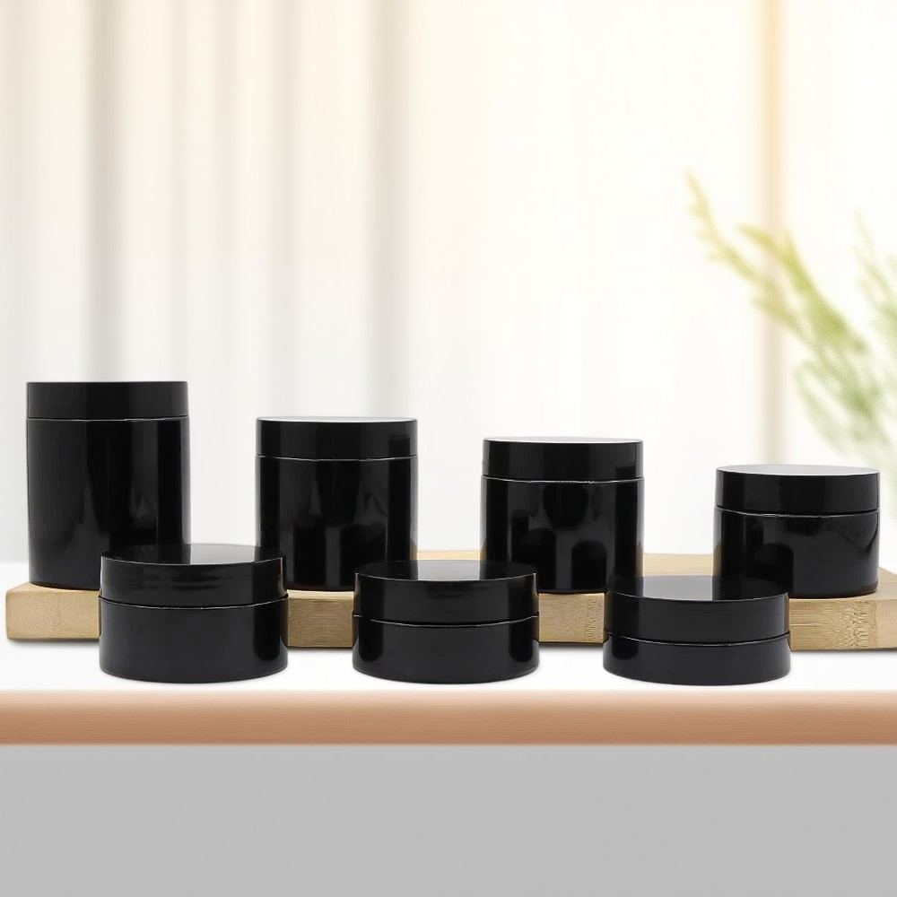 Frasco de creme, frasco de creme, embalagem para cuidados com a pele, embalagem de pote de creme, frascos de vidro para creme