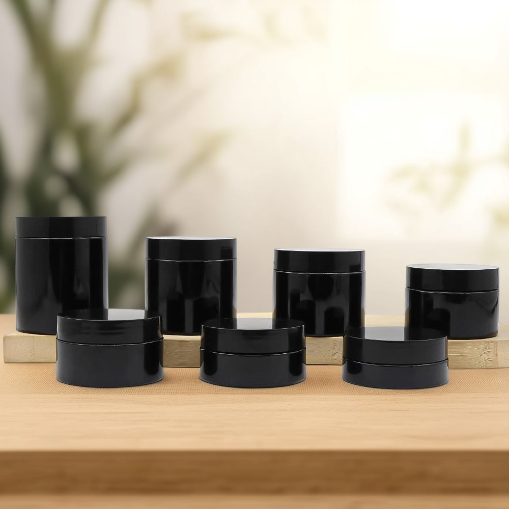 Bouteille de crème, bouteille de crème, emballage de soins de la peau, emballage de pot de crème, bouteilles de crème en verre