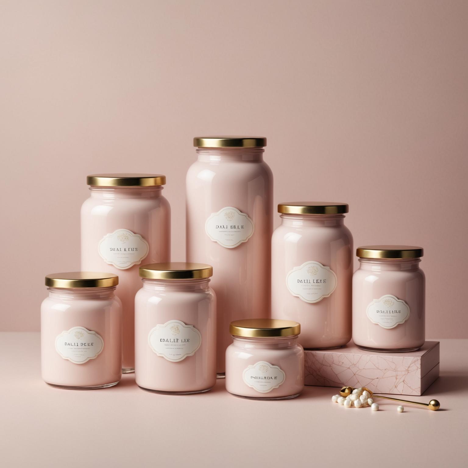 Pot de crème, pot de crème, pots de crème cosmétique, pot de crème en plastique, pot de crème en gros