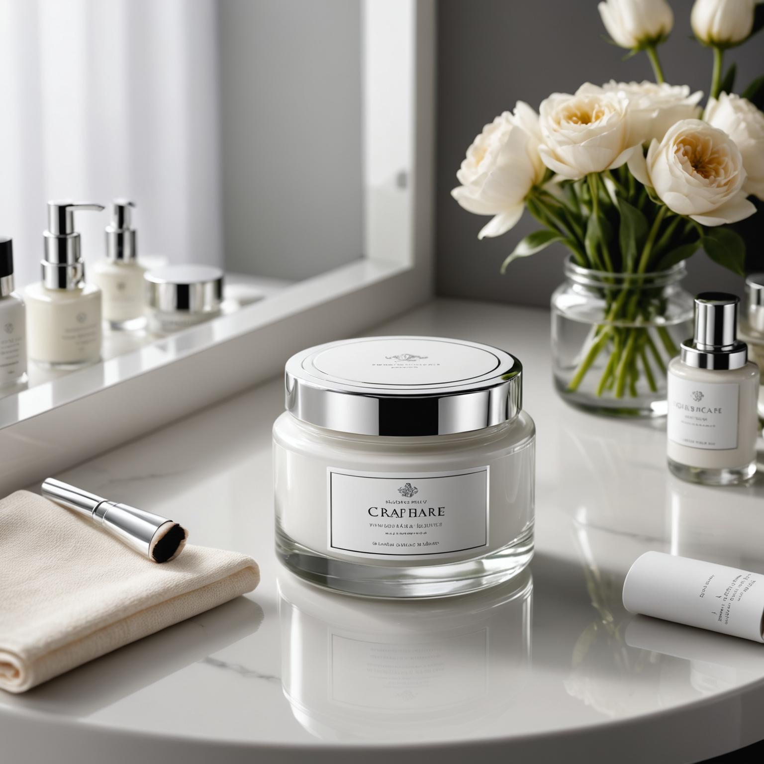 Pot de crème, pot de crème, pots de crème cosmétique, pot de crème en plastique, pot de crème en gros