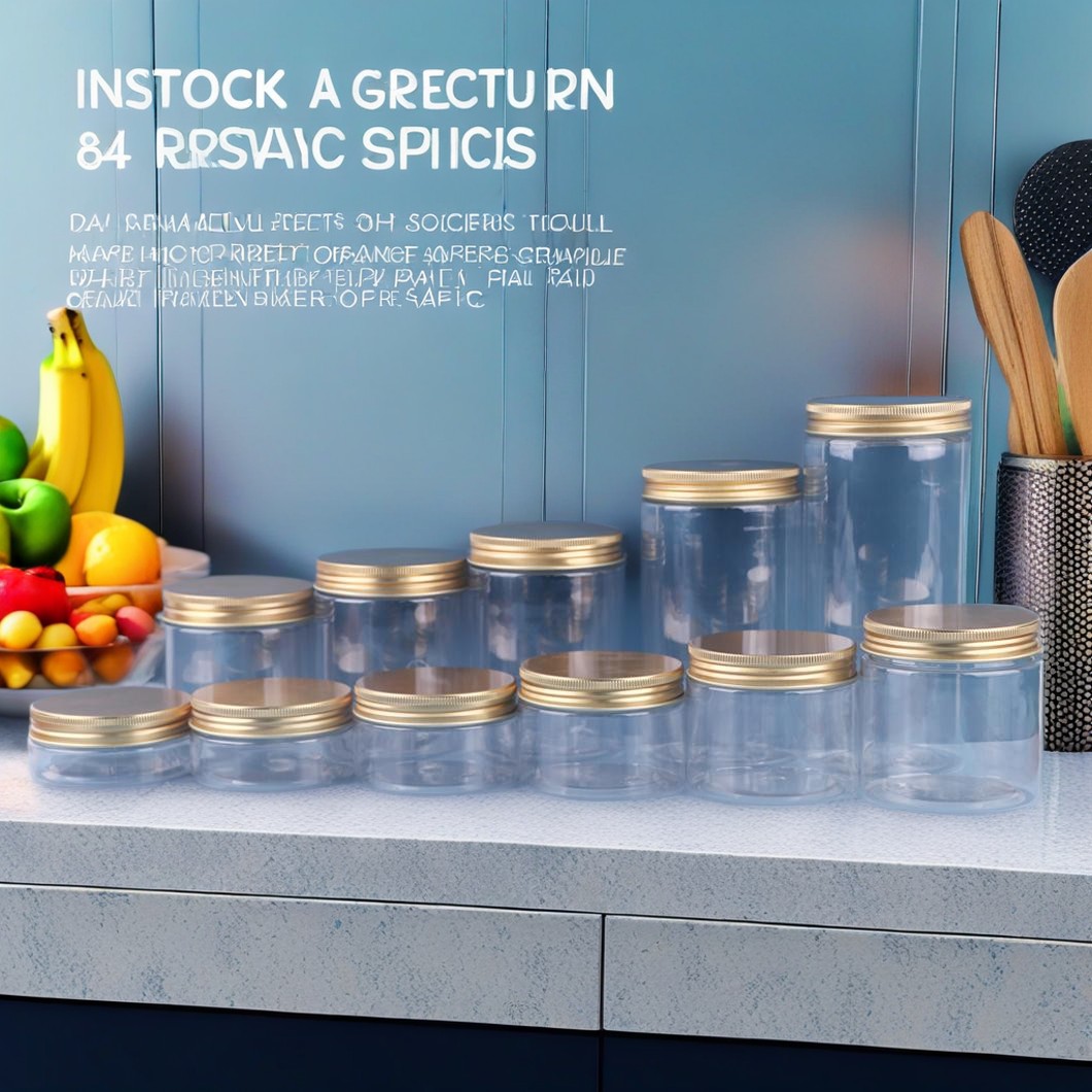 potes ecológicos potes personalizados potes de boca larga rótulos para potes