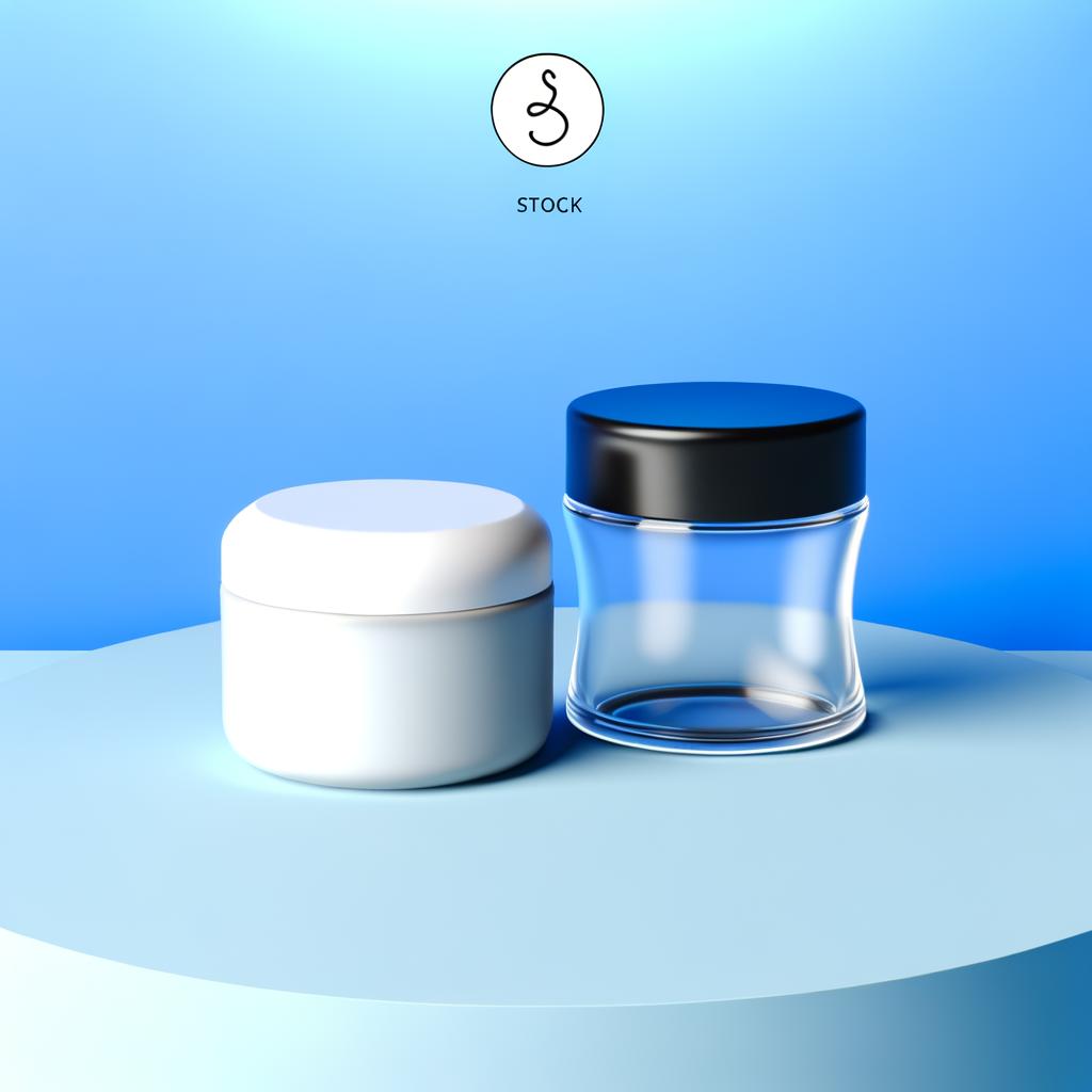 Frasco de creme, frascos de creme, frascos de creme, frascos de vidro para creme