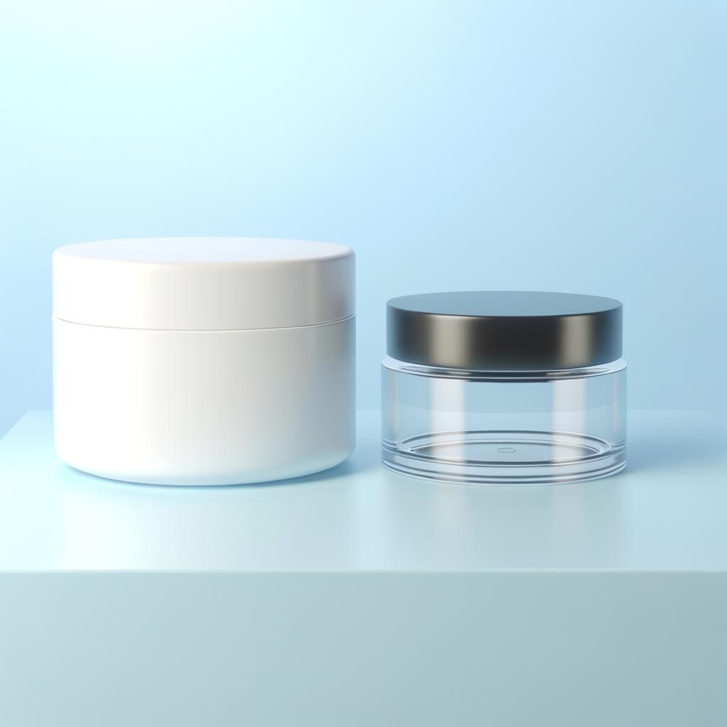 Tarro de crema tarros de crema tarro para crema botella de crema tarros de crema de vidrio