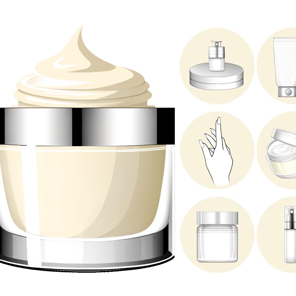 Élevez votre routine de beauté avec le pot crème élégant et élégant de Jxpack