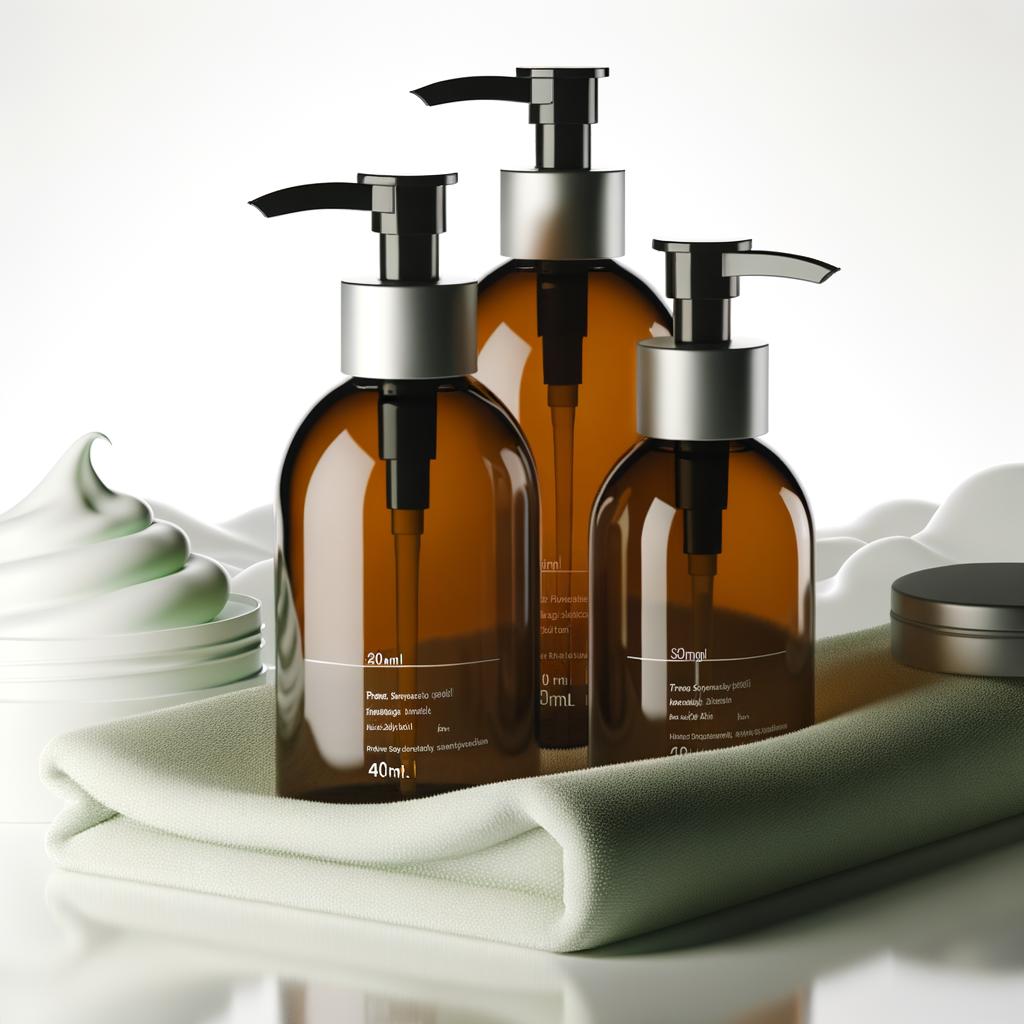 bouteille de lotion Ensemble de bouteilles de lotion portables