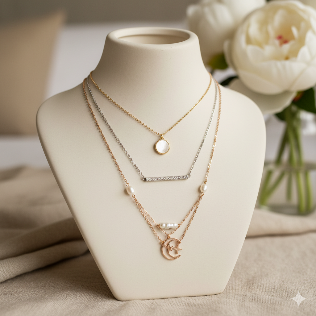 Multi-Layer Necklace Displays: Solving Tangle Issues While Elevating Store Aesthetics