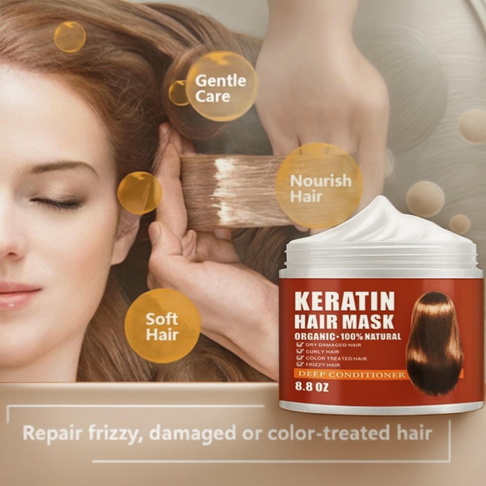 Keratin-Haarmaske