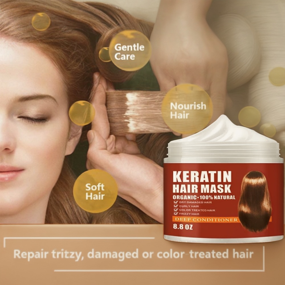 Keratin-Haarmaske