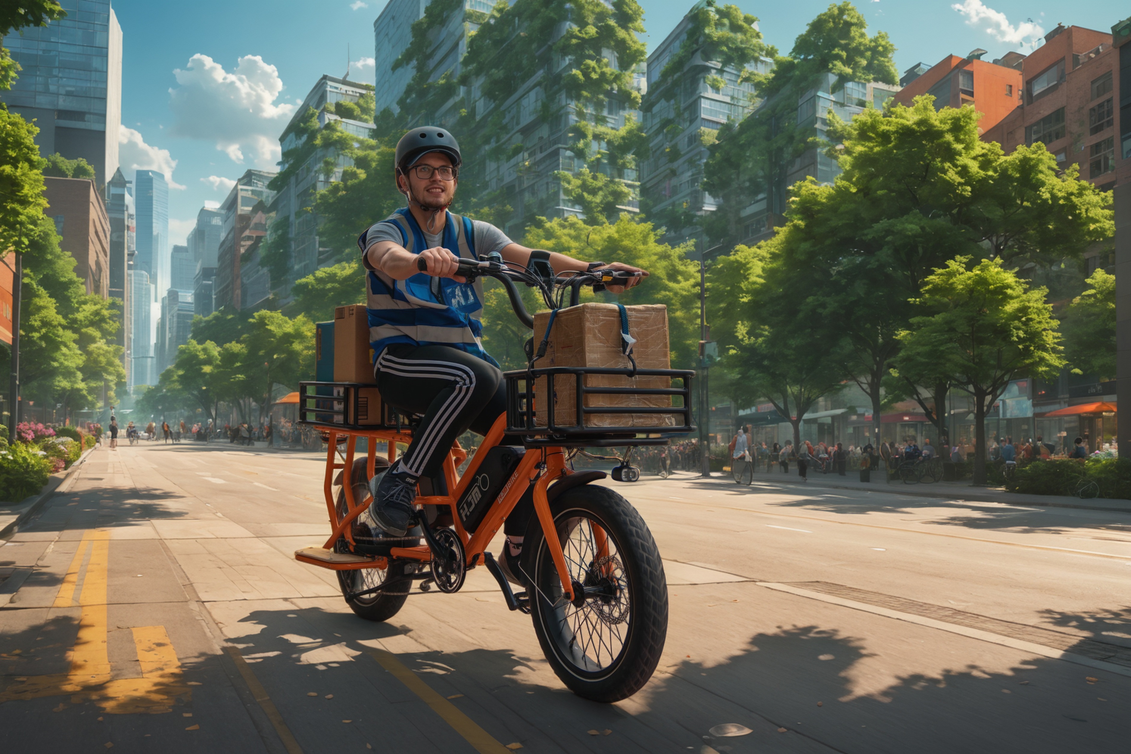 Elektro-Lastenfahrrad: Die Zukunft des Stadtverkehrs Elektro-Lastenfahrrad: Die Zukunft des Stadtverkehrs