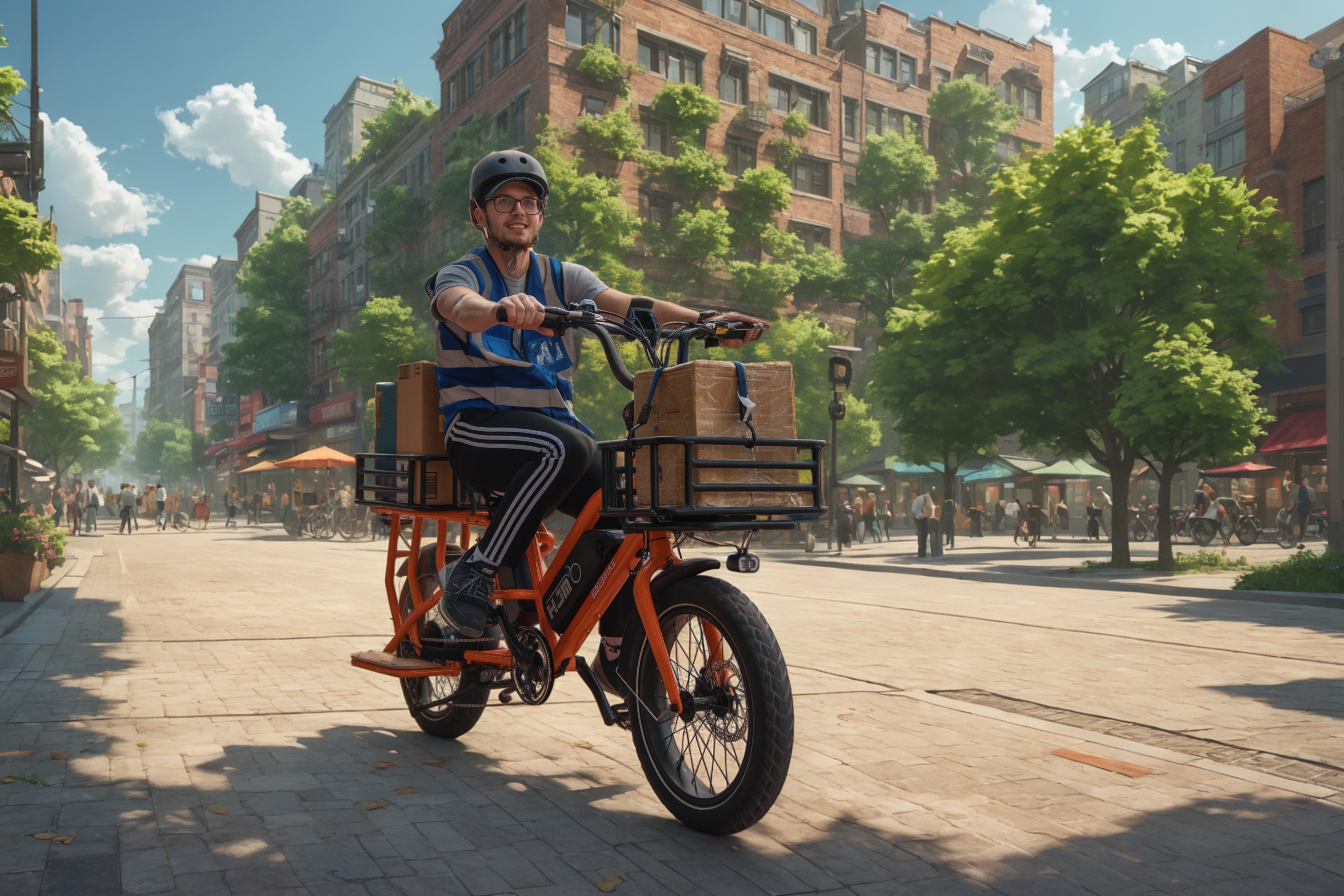 Lasten-Elektrofahrrad