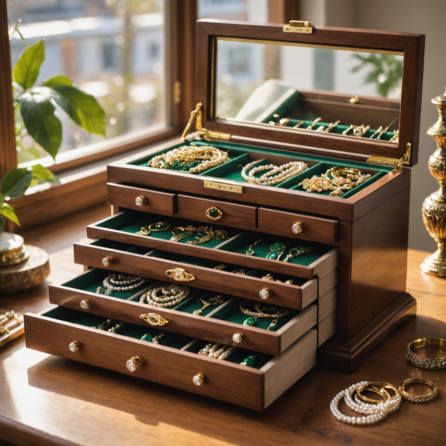 Handcrafted Heritage: Exploring the Artistry Behind Luxury Wooden Jewelry Boxes