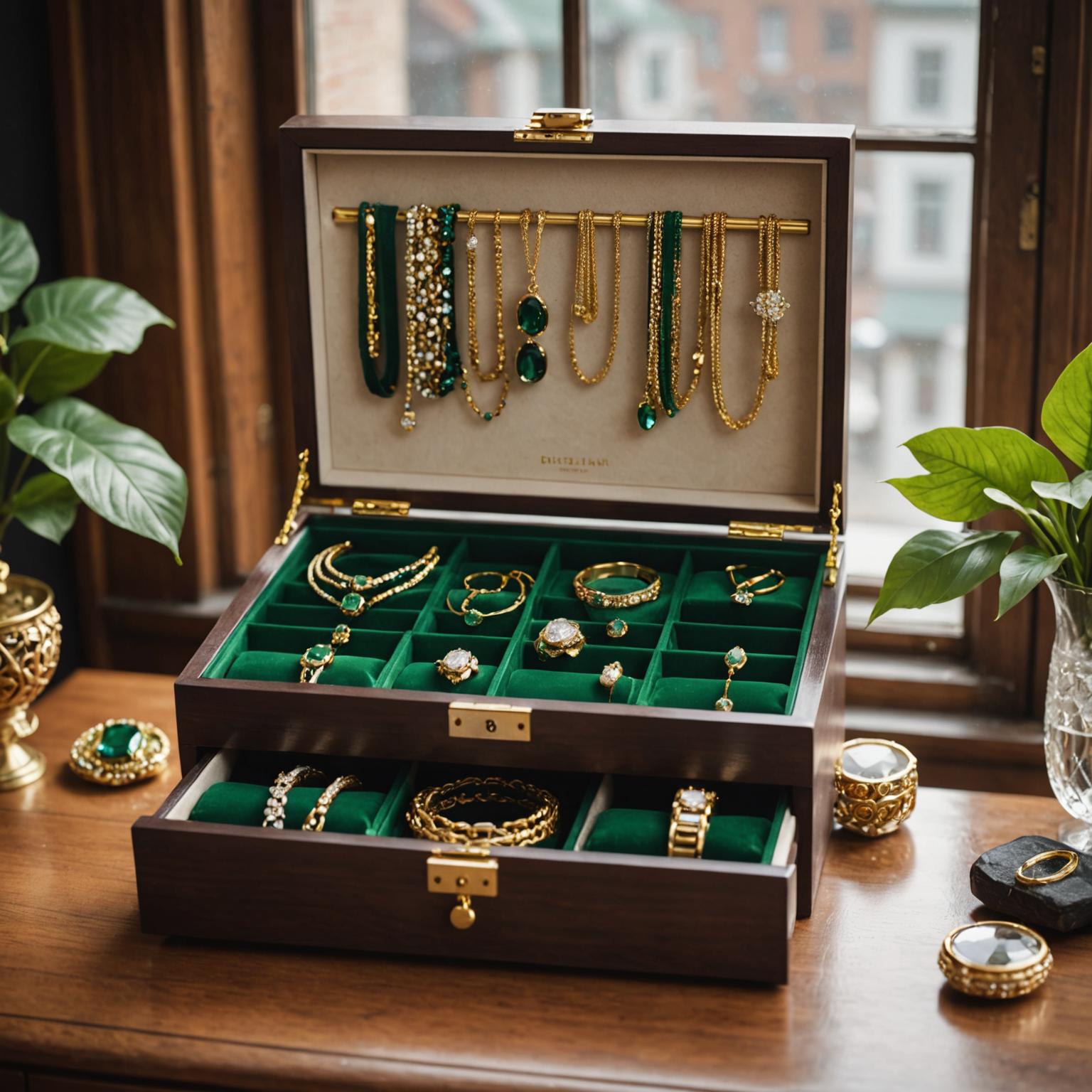 leather jewelry box factory