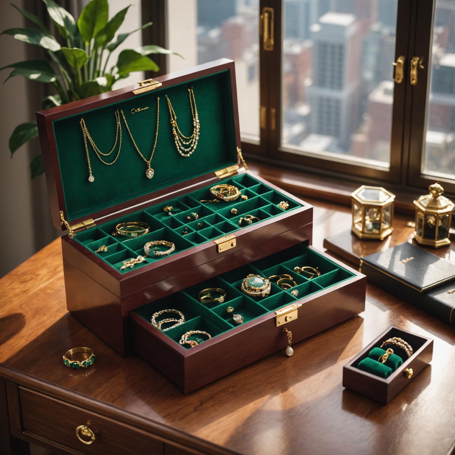 velvet jewelry box supplier