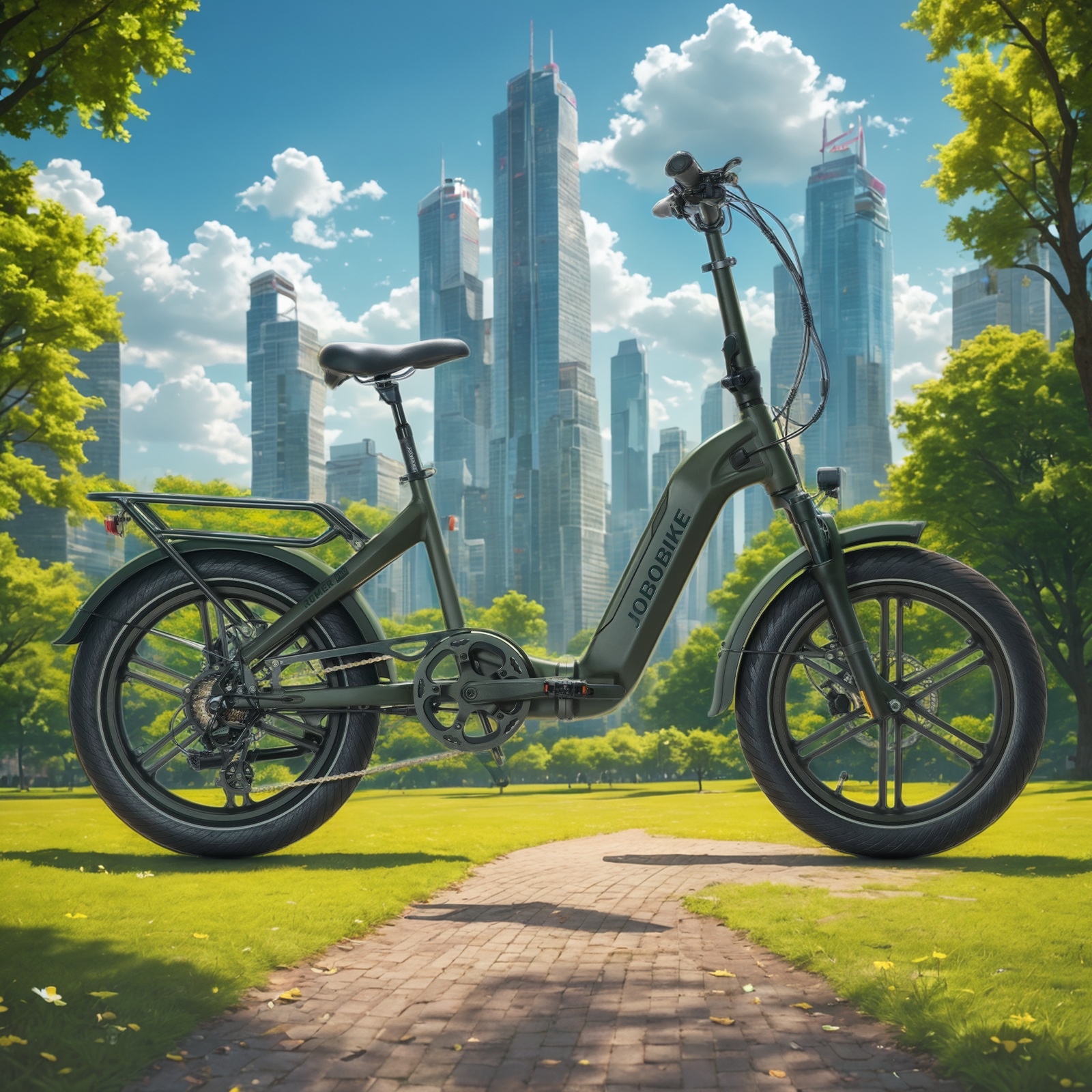 City Folding eBike: The Ultimate Urban Commuter Solution
